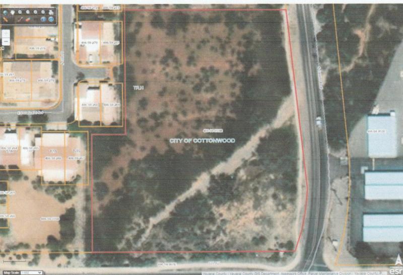 Aerial Map - Cottonwood Lot