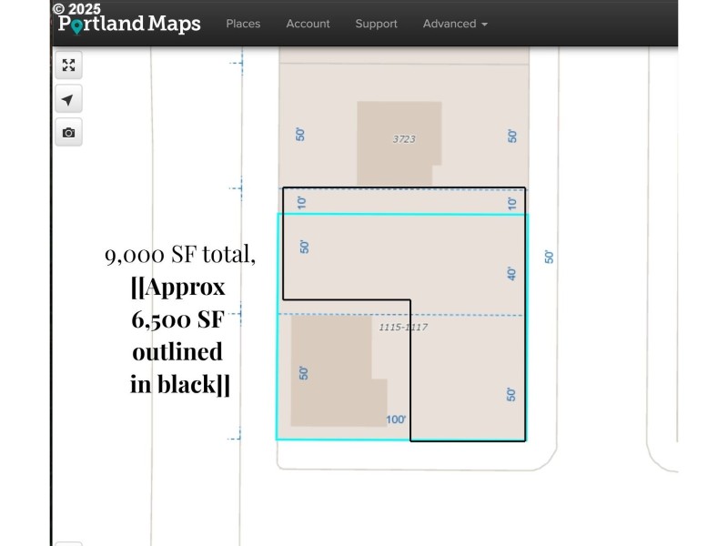Approximate Property Lines
