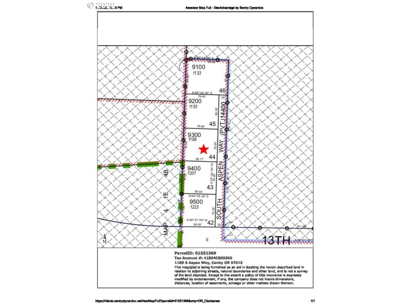 Approximate Property Lines
