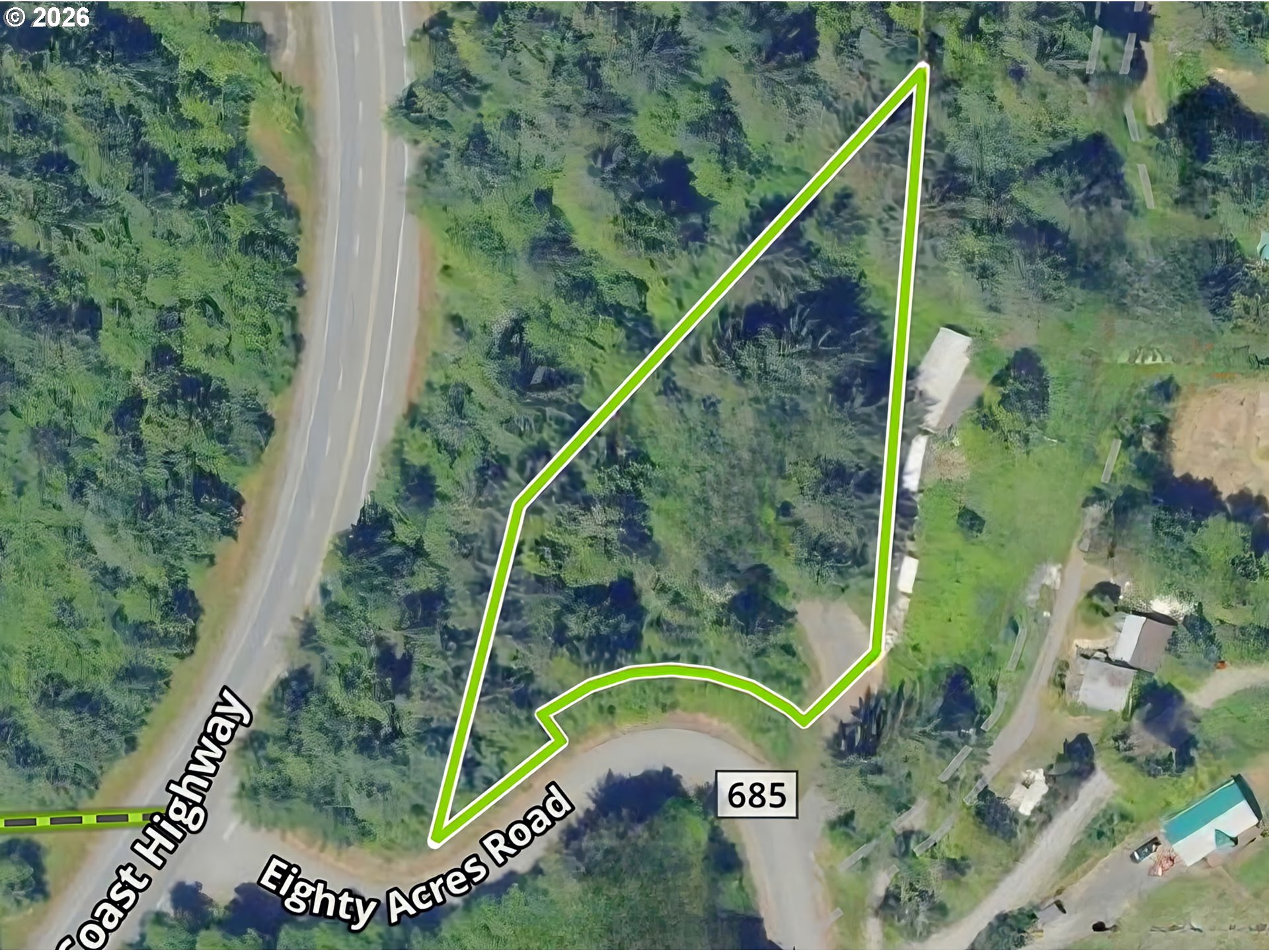 Eighty Acres RD, GoldBeach, OR 97444