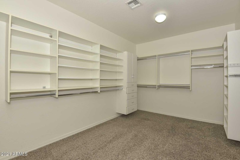 Primary Walk In Closet