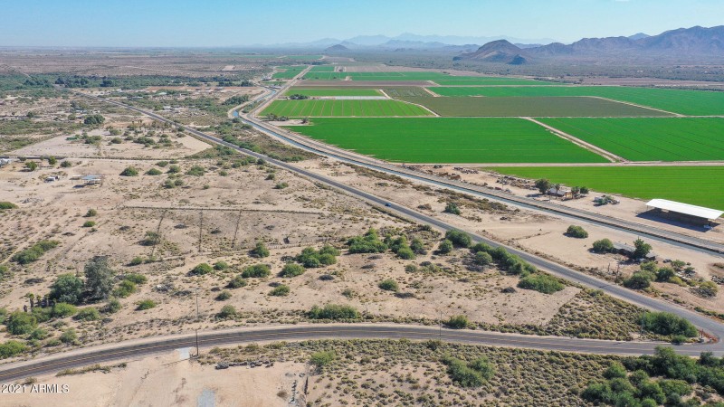 View of Parcel from West