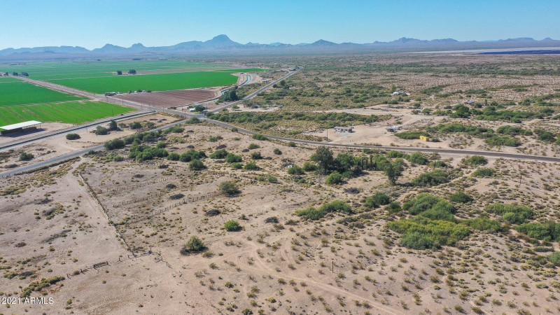 View from North end of parcel