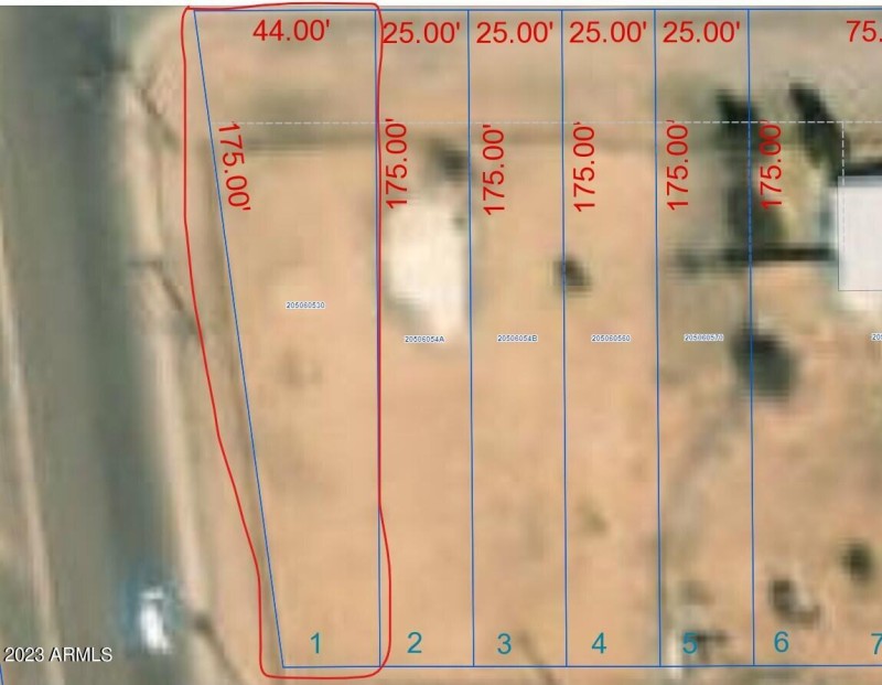 Overlook of Assessor parcel