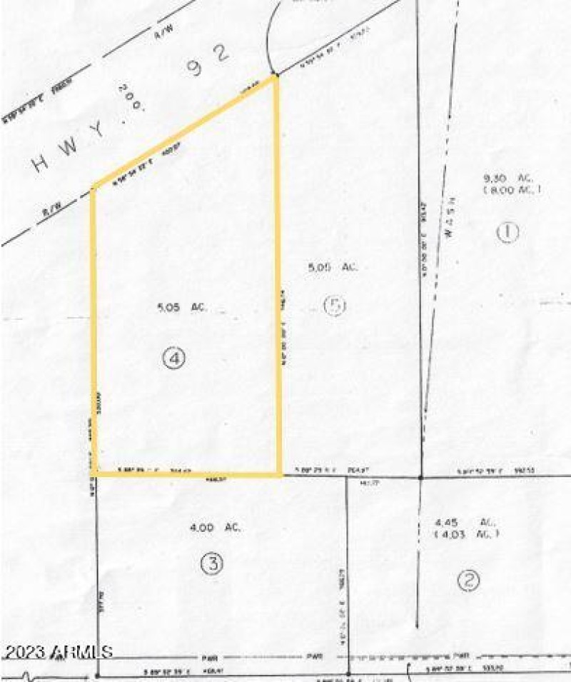 Lot 4 on Survey