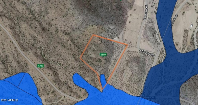 Aerial with flood designation