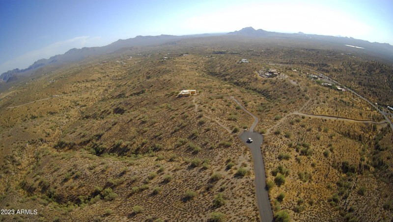 Distant view of lot