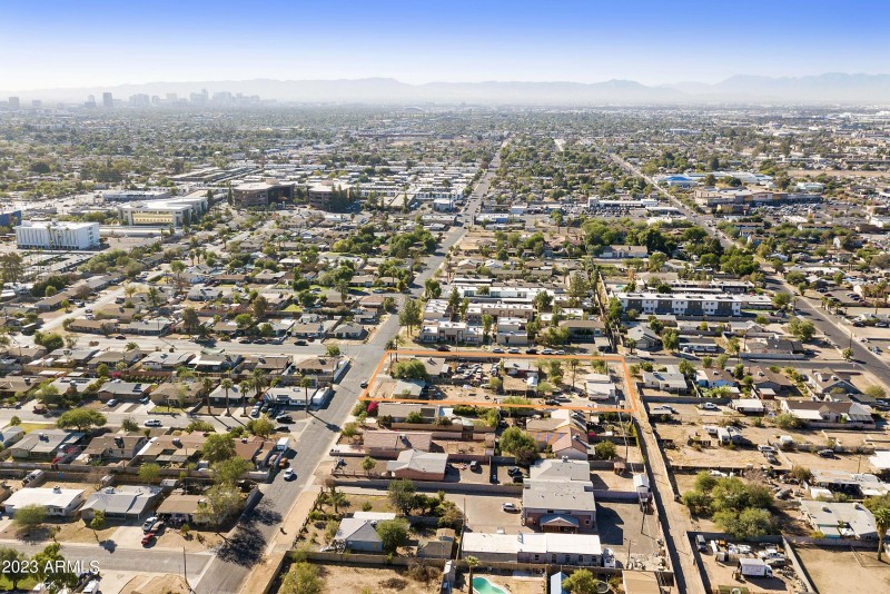 View toward city