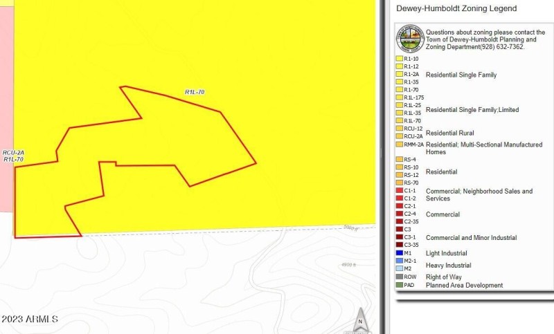 Zoning R1L-70