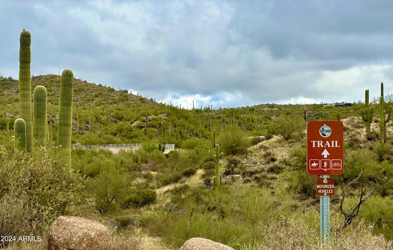 CAVE CREEK TRAIL NETWORK ON SITE
