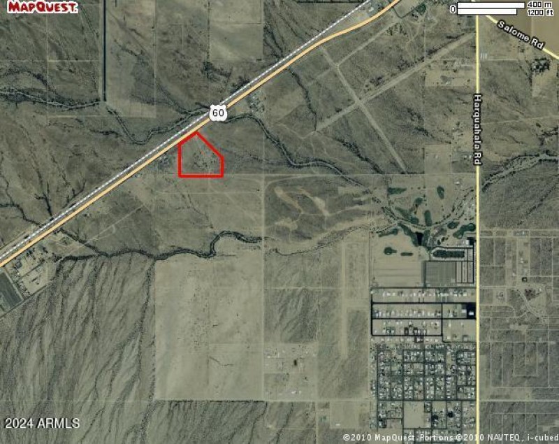 aerial Salome -Harcuvar 17 acres