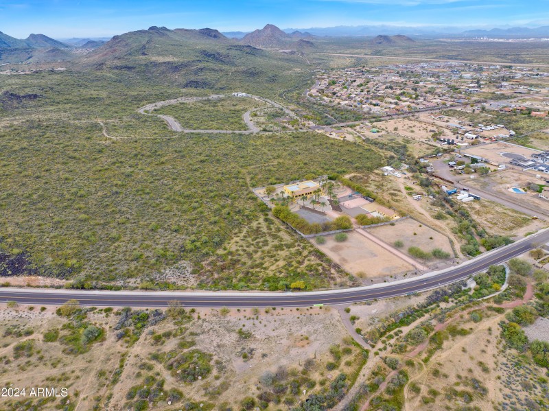 Looking NW