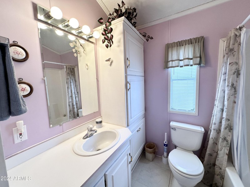 PLENTY OF VANITY SPACE