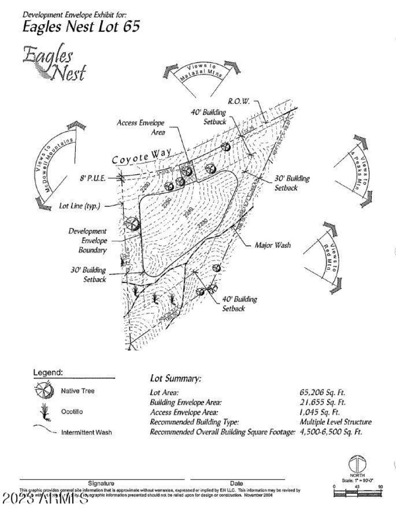 Build Envelope lot 65