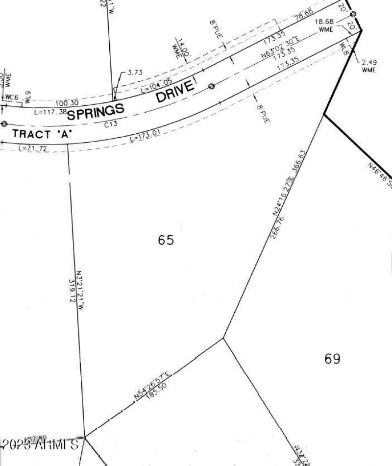 Plat lot 65