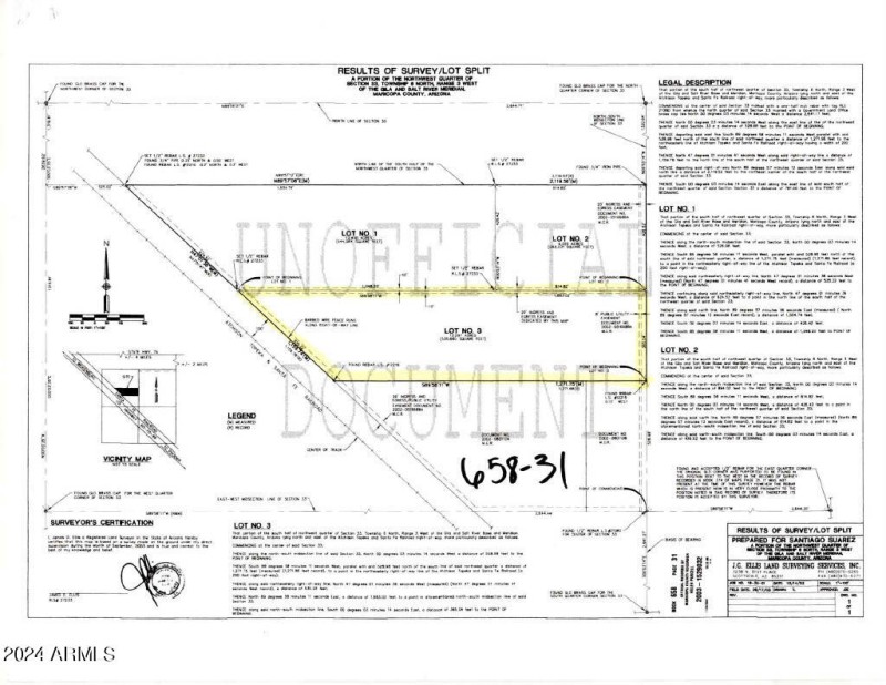 SURVEY BK 658 PG 31