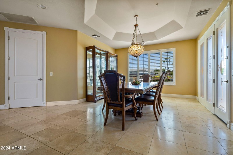 Formal Dining Overlooks Water