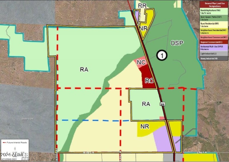 Del Rio Springs General Plan Designation