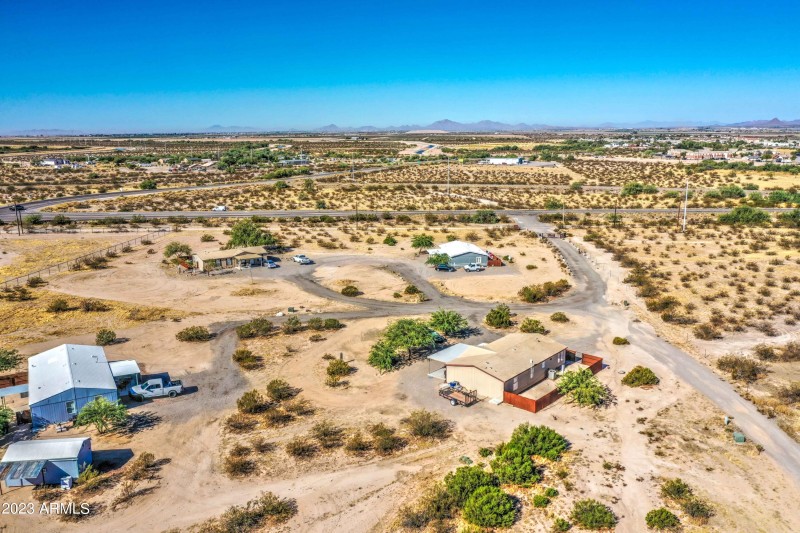 drone view -- all 4 lots