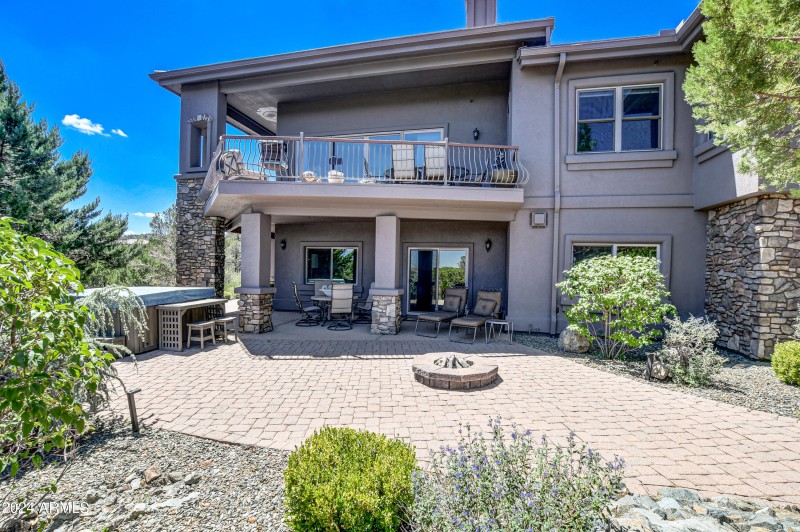 Back View of Home