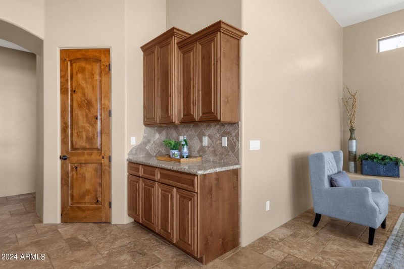 LOTS OF RICH CABINETRY