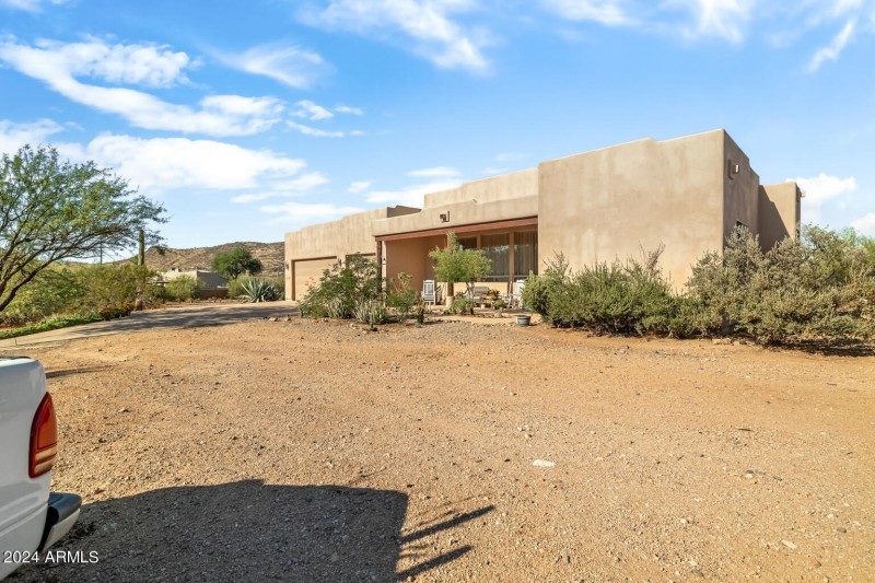 Side view of Home
