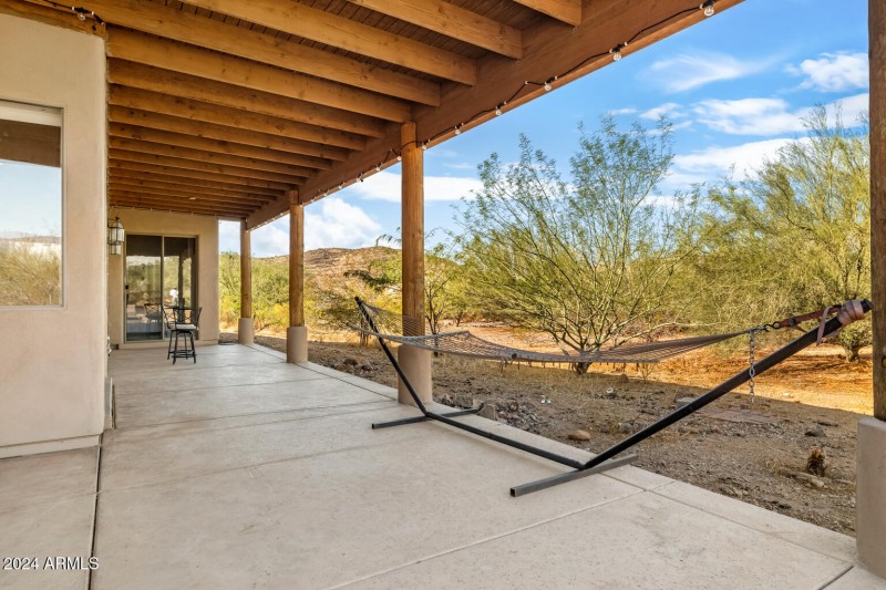 Rear Patio
