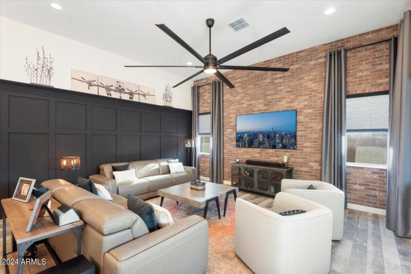 BRICK WALL AT GREAT ROOM