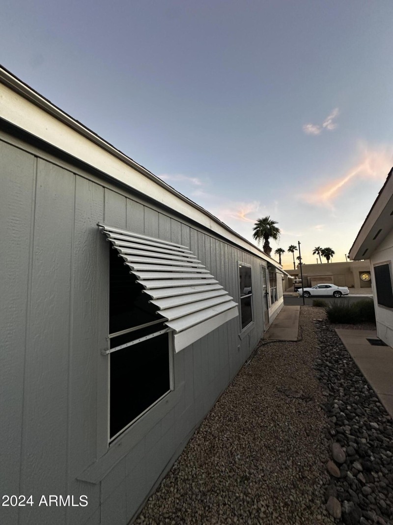West Side of Home