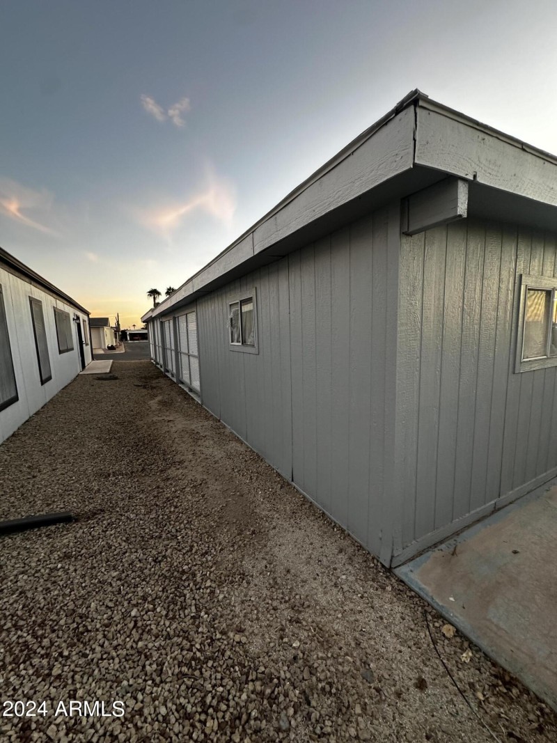 East Side of Home