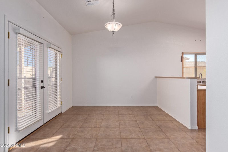 Dining Area with Patio Access