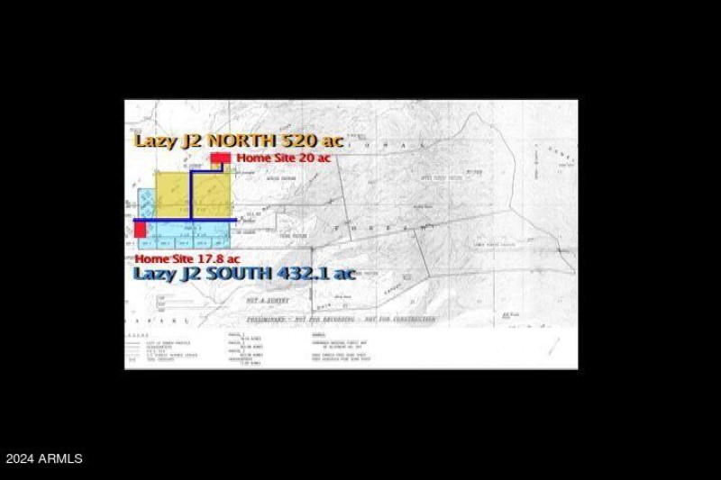 Lazy J2 NORTH & SOUTH MAP