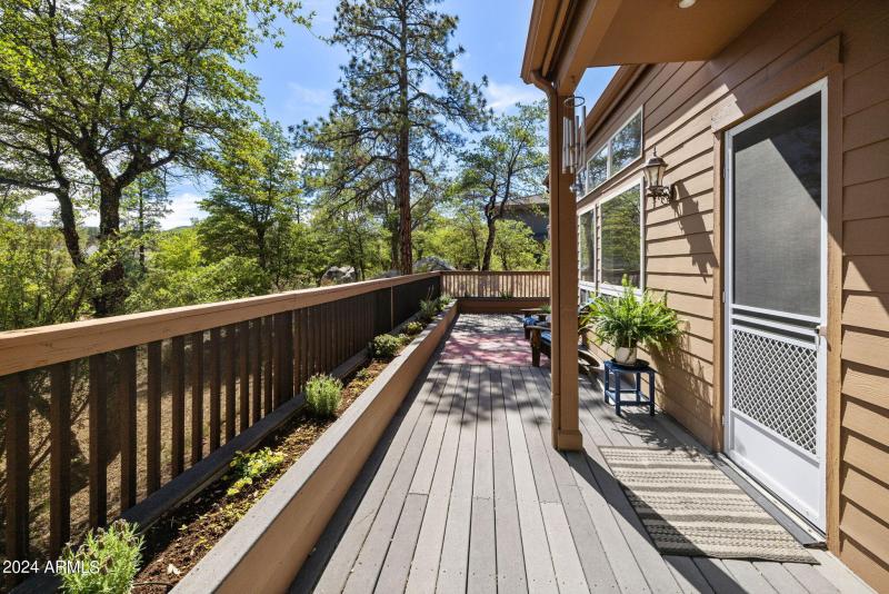 Deck From Kitchen Door