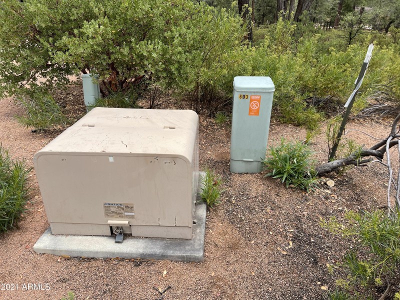 Utilities at Lot
