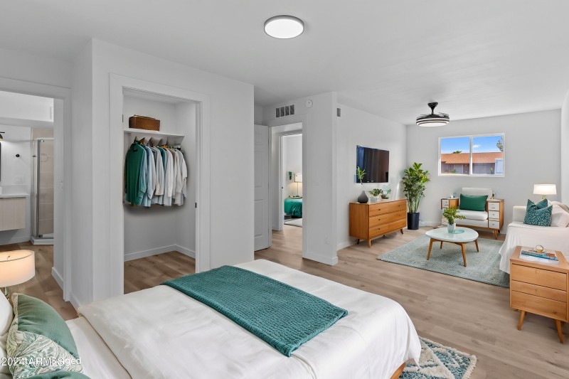Primary Bedroom Virtual Staging