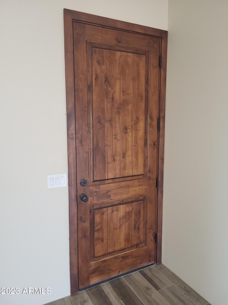 Front door inside