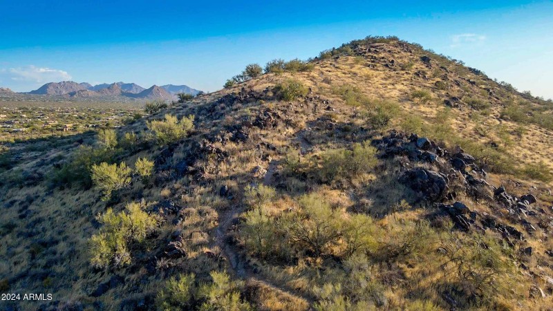 upper portion of the property
