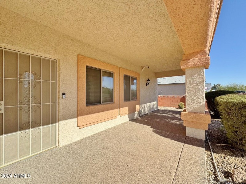 Front patio