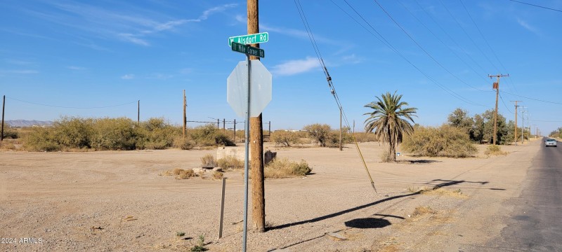 NW of the property