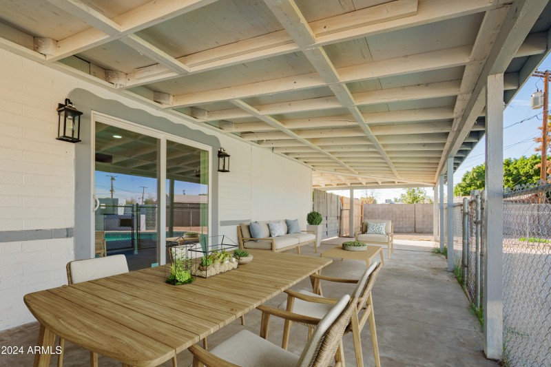Large Covered Patio
