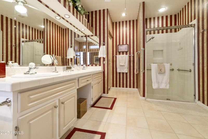 Primary suite bathroom