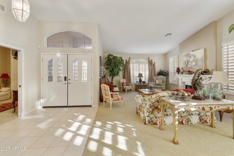 Great Room off entry