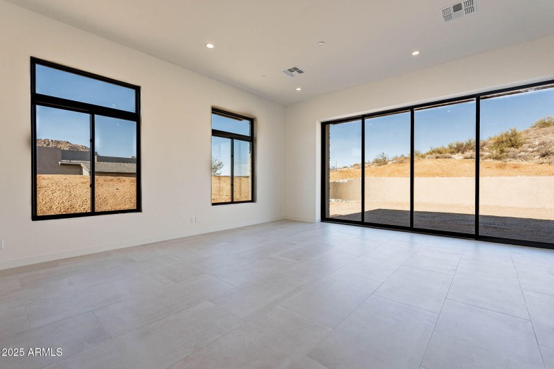 Generous flex room