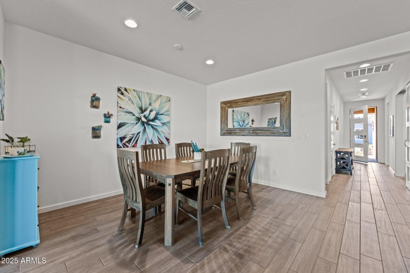 Large dining area