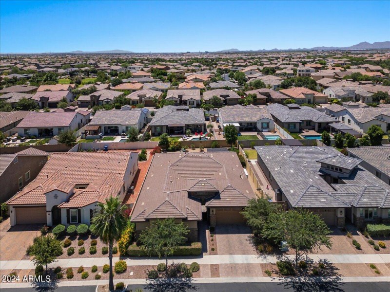51 Aerial front of home