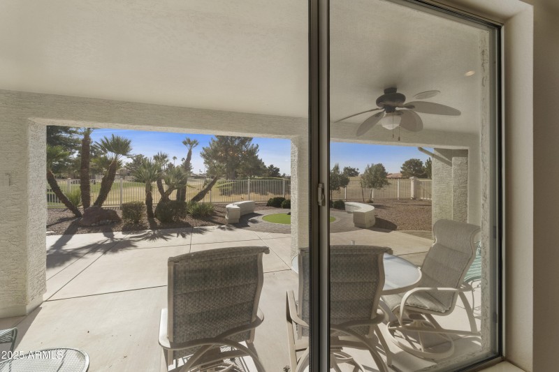 Patio Access from Family Room
