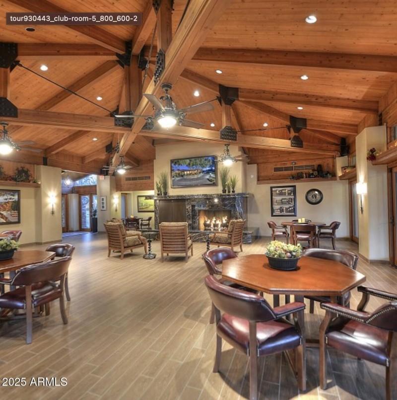 Clubhouse interior