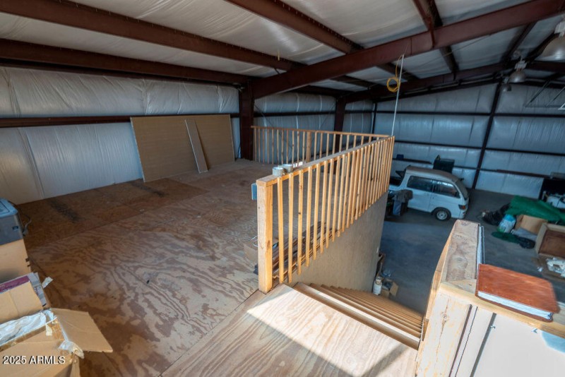 loft in the garage
