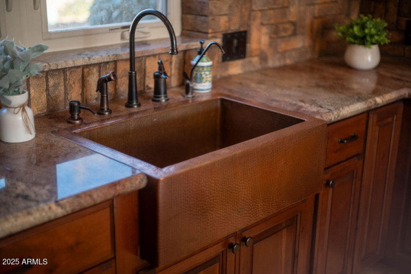 copper sinks
