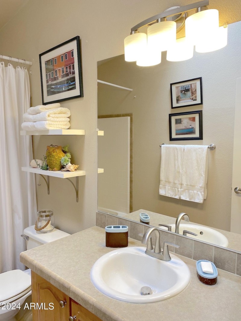 Secondary bathroom